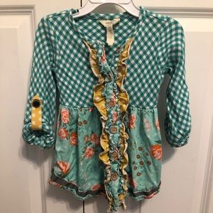 Girls size 4 Matilda Jane shirt.Joanna Gaines line